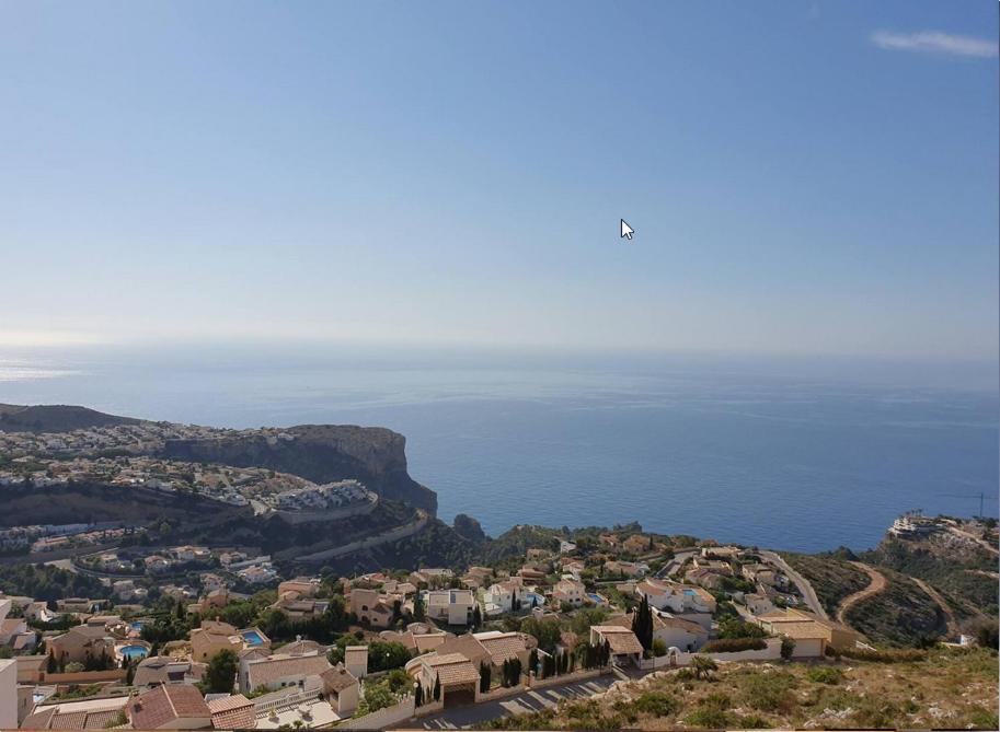Benitatxell Vistas Impresionantes Apartment Bagian luar foto